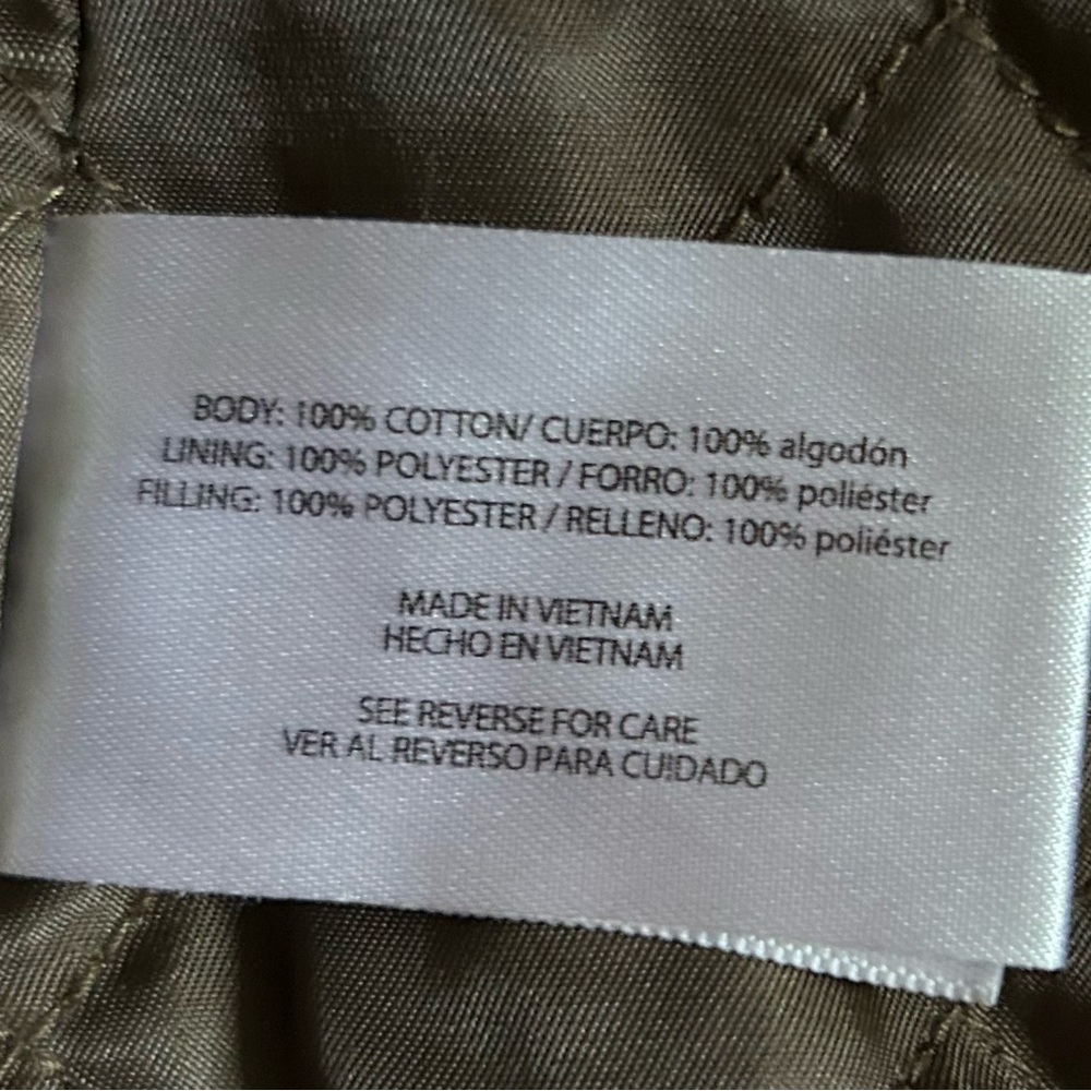 Orvis Men’s Green Barn Coat Jacket Quilted Outdoor 100% Cotton Size XXL - Picture 10 of 15